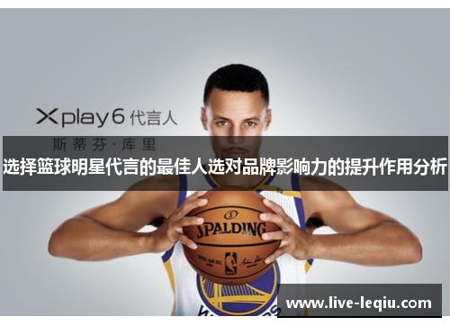 选择篮球明星代言的最佳人选对品牌影响力的提升作用分析